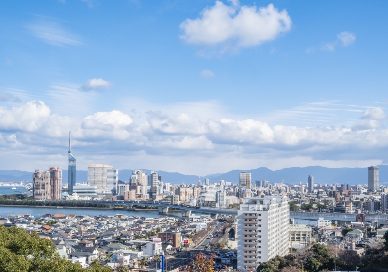 福冈街景