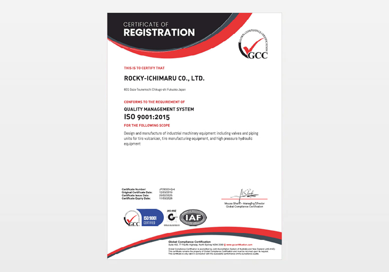 ISO9001:2015 